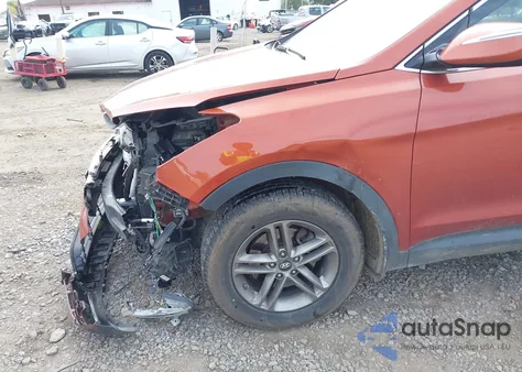 2018 Hyundai Santa Fe Sport 2.4L из США, поврежденный, VIN 5XYZUDLB6JG506749